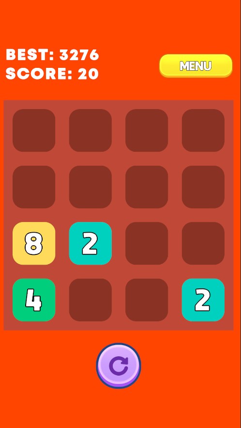 2048 screenshot 2